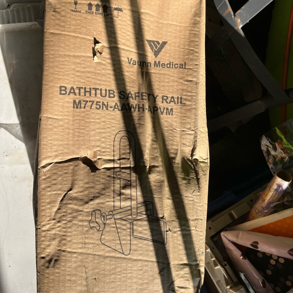 Vaughn Medical Safety Rails Bathtub